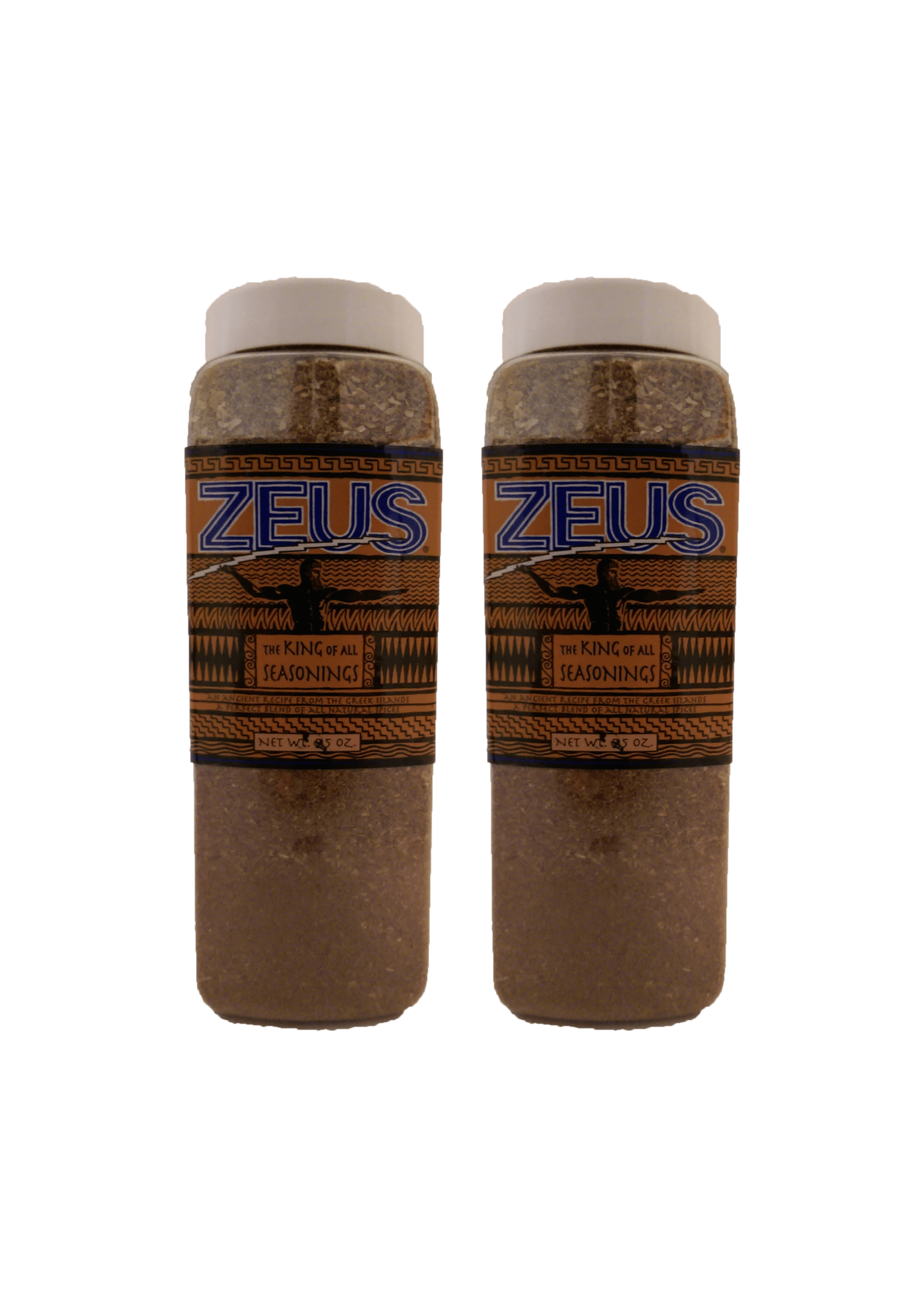 Large Traditional Greek Seasoning 32oz Includes 2 Bottles Zeus Foods